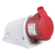 APC PKY32W435 - Gris - Rouge - Prise PratiKa