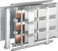 Support de rail Rittal SV 96775001=2 3 broches 185mm entraxe fE-Cu