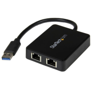 Adaptateur StarTech USB 3.0 vers Gigabit Ethernet double port