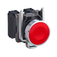APC Schneider Electric Tryckknapp plat, rouge, 1Ö XB4BA42