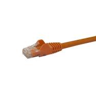 StarTech N6PATC7MOR Câble de brassage sans accroc Cat6 orange de 7,0 m