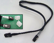 Câble SAS interne HPE 493228-005 498425-001 Mini-SAS 71,1 cm