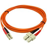Câble fibre optique multimode LC SC StarTech 2 m
