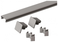 Disposition de la couverture Rittal ci-dessus pour 600 mm en plastique