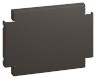 Couvercle de base Rittal AX latéralement 200mm pour 400mm PK= 2 pcs.