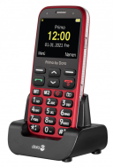 Doro Primo 368 - Barre - Simple SIM - 5,84 cm (2,3") - 3 Mpx - 1000 mAh - Noir - Rouge
