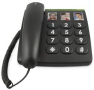 Doro 331ph - Noir - Téléphone analogique