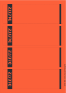 Esselte Leitz PC printable Spine Labels for standard lever arch files - Red - Rectangle - Ring binder - Paper - 80 g/m² - 61 mm