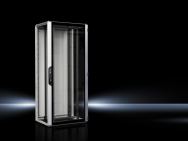 Rittal VX IT - Armoire réseau - Argent, RAL 7035, RAL 9005 - 24U ...