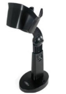 Support de lecteur de codes-barres passif d'intérieur noir Zebra STND-AS0036-07