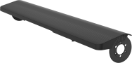 Housse de protection noire pour rouleau d'imprimante HP DesignJet T200/T600 (24 pouces)