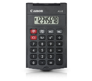 Canon AS-8 - Pocket - Écran - 8 chiffres - Écran inclinable - Batterie - Gris