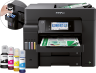 Epson EcoTank ET-5850 - Jet d'encre - Impression couleur - 4800 x 1200 DPI - A4 - Impression directe - Noir