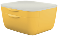 Esselte Leitz 53570019 - Polystyrene (PS) - White - Yellow - A4,A5 - 2 drawer(s) - 251 mm - 27.5 cm