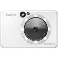 Appareil photo instantané couleur Canon Zoemini S2 - Blanc perle - 0,5 - 1 m - 700 mAh - Lithium polymère (LiPo) - Micro-USB - 188 g - 80,3 mm