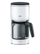 Braun KF 3100 Cafetière 1000 W Blanc
