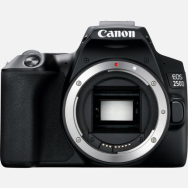 Canon Eos 250D - Appareil photo reflex - CMOS 24,1 MP - Écran : TFT 7,62 cm/3" - Noir