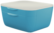 Esselte Leitz 53570061 - Polystyrene (PS) - Blue - White - A4,A5 - 2 drawer(s) - 251 mm - 27.5 cm