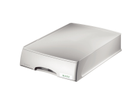 Esselte Leitz Letter tray Drawer unit Plus - Polystyrene - Grey - A4 - 255 mm - 37.6 cm - 70 mm