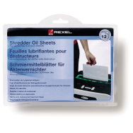 Rexel Feuilles d'huile 12Pack #OIL12