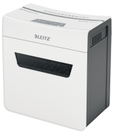Esselte Leitz IQ Protect Premium Paper Shredder 3M P5 - Micro-cut shredding - 10 L - Touch - 3 sheets - P-5 - Grey - White