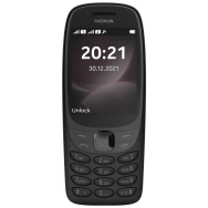 Nokia 6310 - Bar - Dual SIM - 7.11 cm (2.8") - 0.3 MP - 1150 mAh - Black