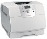 Lexmark T640n - Imprimante - laser monochrome - 1200 dpi - 33 pages/min