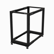 Rack StarTech 18U à cadre ouvert, 4 montants, profondeur réglable