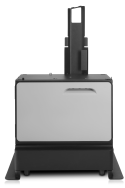 Meuble et support pour imprimante HP Officejet Enterprise, noir et gris