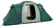 Coleman Spruce Falls 4 - Camping - Structure rigide - Tente de groupe - 4 personne(s) - Tapis de sol - Vert - Gris