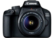 Kit Canon EOS 4000D - Appareil photo reflex - CMOS 18 MP - Écran : TFT 6,86 cm/2,7" - Noir