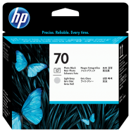 Tête d'impression HP 70 DesignJet photo noir et gris clair C9407A