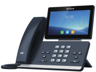 SIP-T58W avec caméra et téléphone VoIP Yealink T58W avec identification de l'appelant