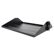 Étagère pour rack de serveur ventilé 2U, plateau fixe de 14 pouces de profondeur