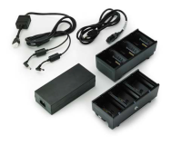 Chargeur de batterie d'intérieur noir Zebra SAC-MPP-6BCHUK1-01