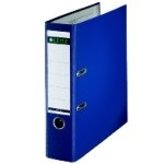 Esselte Leitz Plastic Lever Arch File A4 80mm 180° - A4 - Blue - 600 sheets - 8 cm - 81 mm - 320 mm