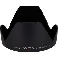 Pare-soleil rond noir pour Canon EW-78D