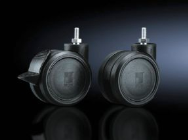 Rittal Roues pivotantes doubles charge statique maximale par composant