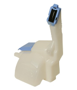 Conteneur de toner usagé HP CC493-67913 bleu blanc