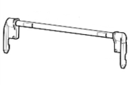 Zebra P1080383-407 - Serrure - 1 pièce