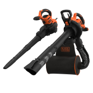 Souffleur de feuilles Black & Decker BEBLV300-QS 3-en-1 3000W Jardin
