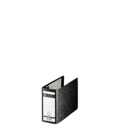 Esselte Leitz Cardboard binder - A6 - Black - 500 sheets - 7.7 cm - 78 mm - 230 mm