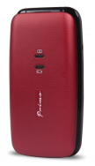 Doro Primo 401 - Clapet - SIM unique - 5,08 cm (2") - Bluetooth - 800 mAh - Noir, Rouge