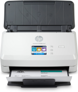 Scanner à alimentation feuille à feuille HP Scanjet Pro N4000 snw1 noir et blanc