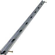 Hager UN08A - Acier inoxydable - Acier inoxydable - 26,2 mm - 1200 mm - 18 mm - 2 pièces.