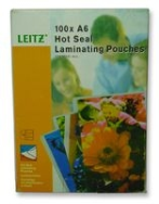 Esselte Leitz EVA A6 2x125mÂµ - Transparent - 115 mm - 30 mm - 160 mm - 530 g - 100 pc(s)