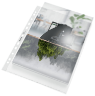 Esselte Leitz 40210003 - 210 x 297 mm (A4) - Transparent - Polypropylene (PP) - Matt - Portrait - 237 mm