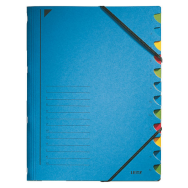 Esselte Leitz 39120035 - Cardboard - Blue - A4 - 247 mm - 320 mm - 370 g