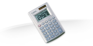 Canon LS-270H - Pocket - Basic - 8 chiffres - Batterie/Solaire - Argent