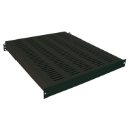 LogiLink SF1H65B Étagère Rack Noir 1U